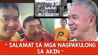 DOLPHY JUNIOR NAGPASALAMAT SA MGA NAGPAKULONG SA KANYA NG 18 TAON [upl. by Gnaig]