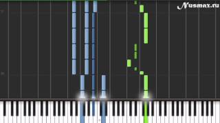 Adele  Rolling In The Deep Piano Tutorial Synthesia  Sheets  MIDI [upl. by Yerg]