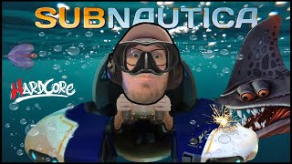 Into Unfarted Areas  Subnautica Hardcore  Part 2 [upl. by Adnilav]