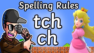 TCH or CH  A Spelling Rule Rap Song For Spelling One Syllable Words That End in a ch Sound [upl. by Linders511]