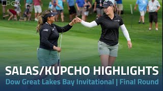 Lizette Salas and Jennifer Kupcho Final Round Highlights  2022 Dow Great Lakes Bay Invitational [upl. by Poyssick]