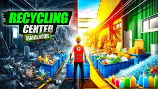 Ich eröffne einen Wertstoffhof 01 ♻️ Recycling Center Simulator [upl. by Ahsinyd817]