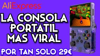 ¡LA CONSOLA PORTATIL MAS VIRAL REVIEW R36S DE ALIEXPRESS [upl. by Odnomra902]