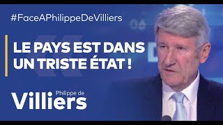 Philippe de Villiers  quotLe pays est dans un triste état quot [upl. by Airt717]