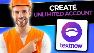 How To Create Unlimited Textnow Account  Full Guide 2024 [upl. by Ulyram]