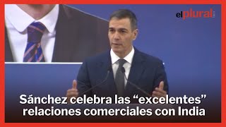 Sánchez celebra las “excelentes” relaciones comerciales con India con un acuerdo entre Airbus y TATA [upl. by Boswell]