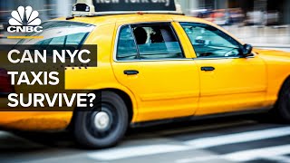 Can The NYC Yellow Taxi Survive Uber And Lyft [upl. by Balthazar459]