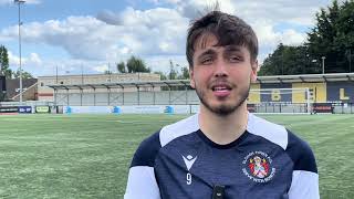 Slough Town 41 Potters Bar Town  Slavi Spasov interview  27 July 2024 [upl. by Teloiv]