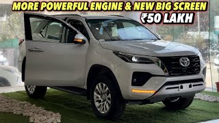 2024 Updated Toyota Fortuner Facelift  Base VS Top Model  4x2 and 4x4  Fortuner New Model Review [upl. by Thacker482]