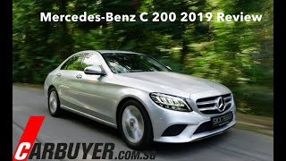 Mercedes Benz C 200 Avantgarde 2019 Review   Carbuyer Singapore [upl. by Chally413]