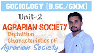 What is Agrarian Society  Definition amp Characteristics of Agrarian Society  Study with Saharan [upl. by Alemaj211]