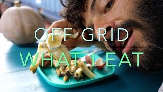 What I eatdo in a day OFF GRID FARM LIFE [upl. by Nosidam]