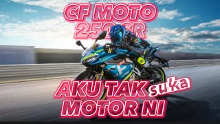 CFMOTO 250 SR NI HENSEM TAPI [upl. by Antonina501]