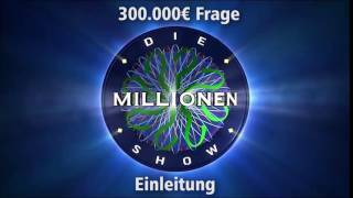 300000€ Frage  Einleitung  Millionenshow Soundeffect [upl. by Cass]