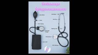 Sphygmomanometer  Stethoscope [upl. by Yentruoc]