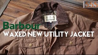 Review Barbour New Utility Waxed Cotton Jacket [upl. by Donia]