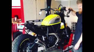 2016 Scrambler with Peoject SC CRT [upl. by Sioux]