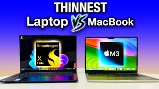 THINNEST Elite X Laptop Vs MacBook Air M3  HOLY MOLY this is CLOSE [upl. by Boaten961]