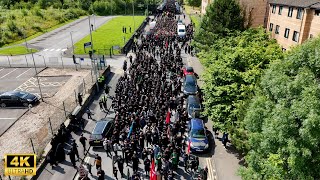 Ashura Jaloos Hussainia Islamic Mission Bradford UK 20241446  4K Drone amp Cinematography [upl. by Courtland565]