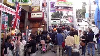 Walking in HarajukuTakeshita StreetOmotesando in Tokyo 東京 原宿、竹下通り、表参道を歩きながら撮影 [upl. by Ennovihs832]