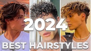 9 BEST Mens Hairstyles In 2024 [upl. by Eniluj]