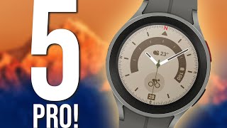 Chytré hodinky Samsung Galaxy Watch 5 Pro Titan safír  a klidně i LTE RECENZE  1612 [upl. by Florry]