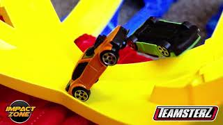 Teamsterz Turbo City  Turbo Twister Track Set [upl. by Prussian]