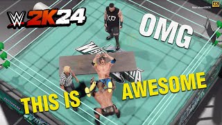 WWE 2K24 Logan Paul vs Randy Orton vs Kevin Owens – WrestleMania XL [upl. by Wrightson780]