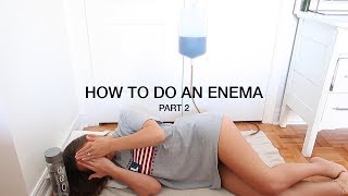 HOW TO DO A COFFEE ENEMA  PART 2 [upl. by Josephson]