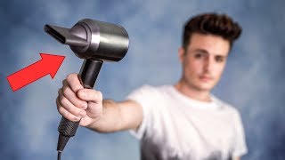 Is the 400 Dyson Blowdryer worth it BEST Hair Dryer in the World  BluMaan 2018 [upl. by Lucien]