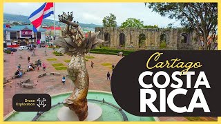 COSTA RICA CARTAGO Historic Center in Drone 4K [upl. by Anelrahs]