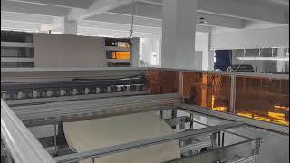 Curtain hemming machine automatic curtain stitiching [upl. by Lebazi]