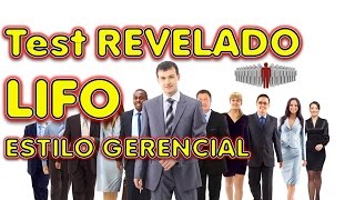 LIFO REVELADO EXAMEN LABORAL GERENCIAL estilos de liderazgo secretos revelados [upl. by Ahsertal]