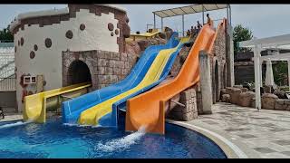 Club Calimera Serra Palace pools water slides and more Part 2 [upl. by Aniraz]