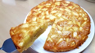 Gâteau aux pommes sans oeuf Facile et Rapide [upl. by Conn]