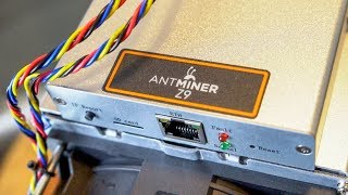 Antminer Z9 fullsize Unboxing and Setup [upl. by Moulden132]