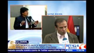 Abogado constitucionalista habla sobre posible cuarto mandato de Evo Morales [upl. by Civ]