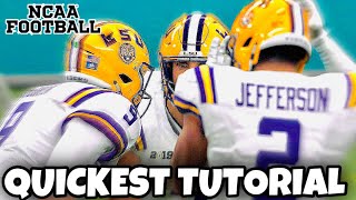 HOW TO PLAY AS COLLEGE FOOTBALL TEAMS IN MADDEN 23 [upl. by Yelrah]