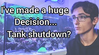 Reef tank Failure Tank Crashing [upl. by Akemej]