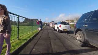 Cycling from Llwynhendy to Llanerch Playing field [upl. by Elraet]