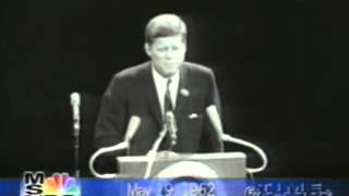 President Kennedy JFK Comments on Marilyn Monroes Happy Birthday [upl. by Oirobil]