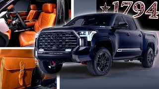 2024 Toyota Tundra 1794 Limited Edition Revealed [upl. by Inatirb719]