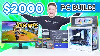 2000 RTX 3070 Gaming PC Build 2021 ft Ryzen 7 5800X  15 Games TESTED [upl. by Yanehc437]