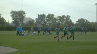 VfL Wolfsburg Training  Laktattest 27092011 [upl. by Anahcar979]