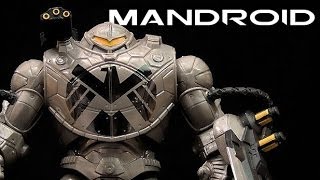 Marvel Legends MANDROID BuildaFigure Review [upl. by Lanfri]