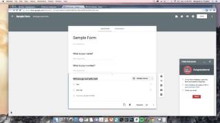 Google Forms and Form Publisher [upl. by Yrolam673]