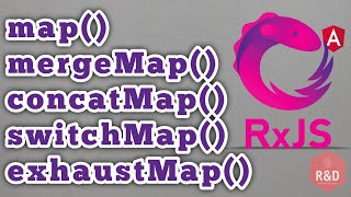 RxJS  map mergeMap concatMap switchMap exhaustMap  In Tamil English Subtitled [upl. by Akinaj]