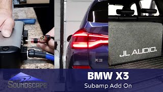 BMW X3 Subwoofer Add On [upl. by Donata]