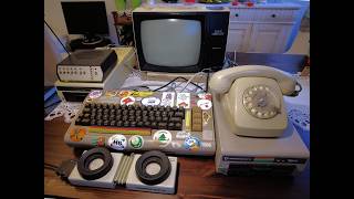 C64 online 80er Mailbox Session  uncut Comeback einer Commodore 64 BBS von 1985 FULL VIDEO [upl. by Nisotawulo]