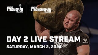 Day 2  2024 Arnold Strongman Classic  Full Live Stream [upl. by Reta48]